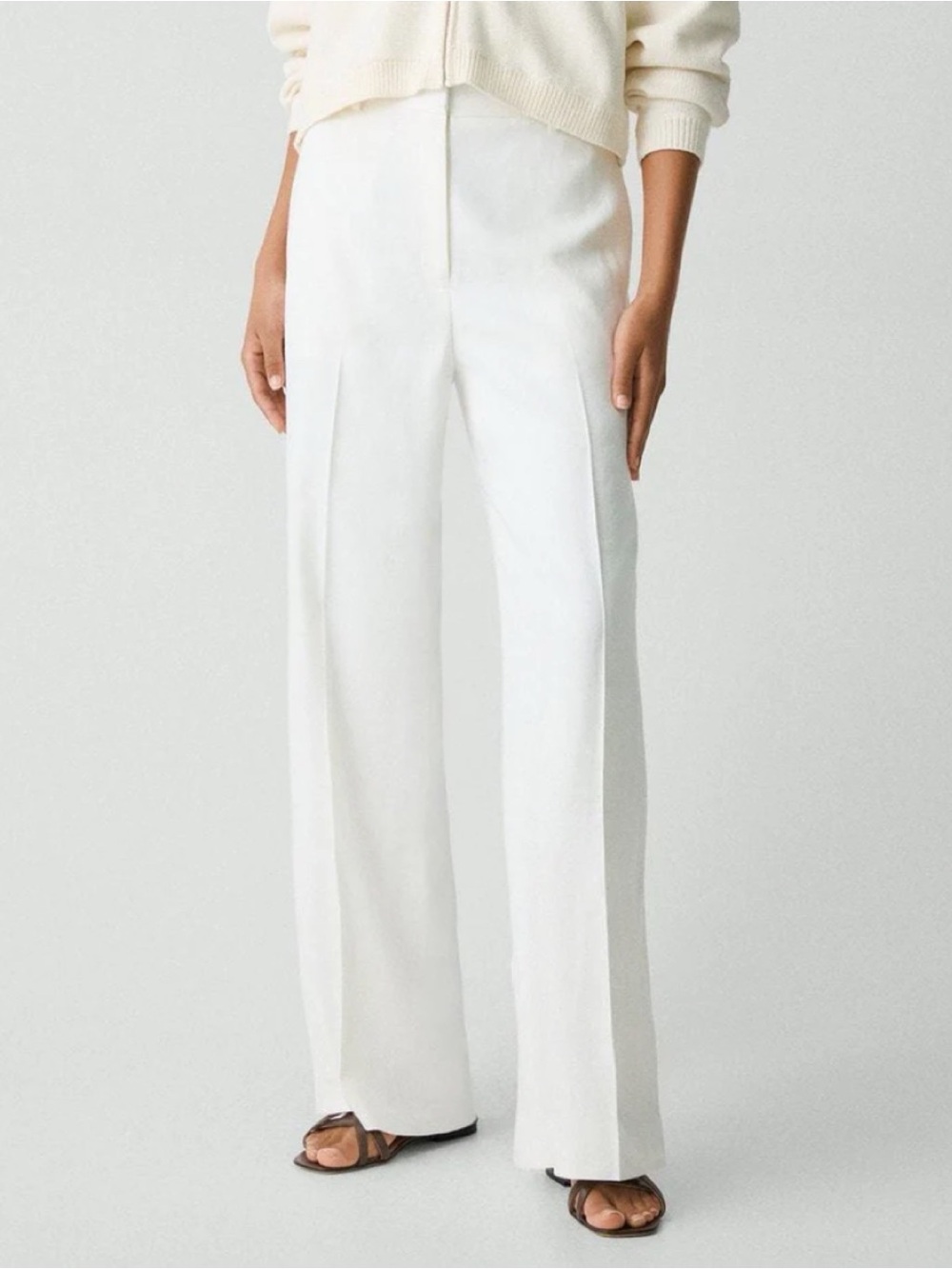 NWT Theory Linen and Viscose Blend Pants